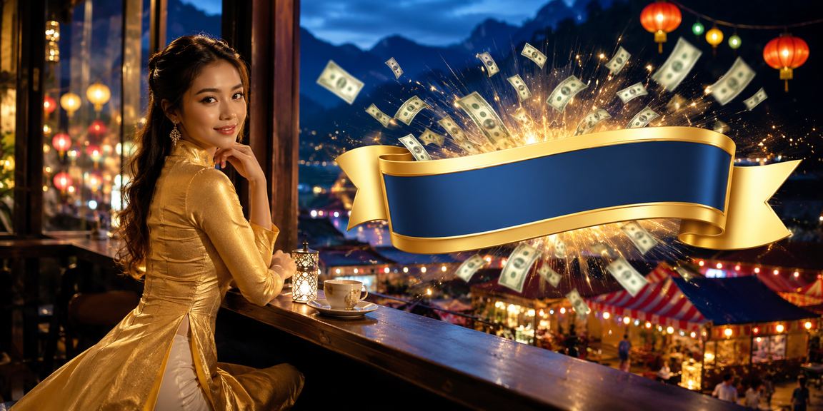Thiếu nữ áo dài Sapa nhận cashback bonus tại 200000 trên điện thoại